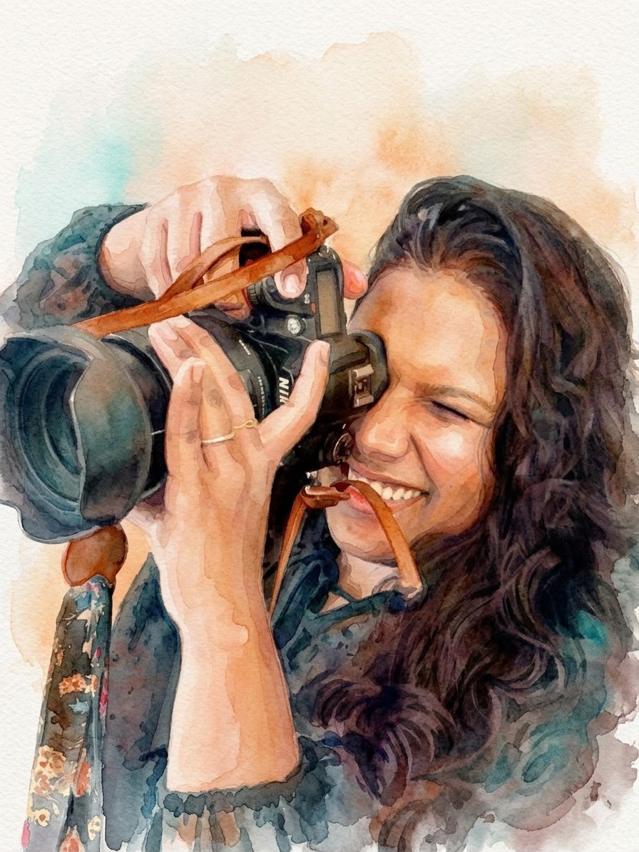 Portrait artistique de Charlotte